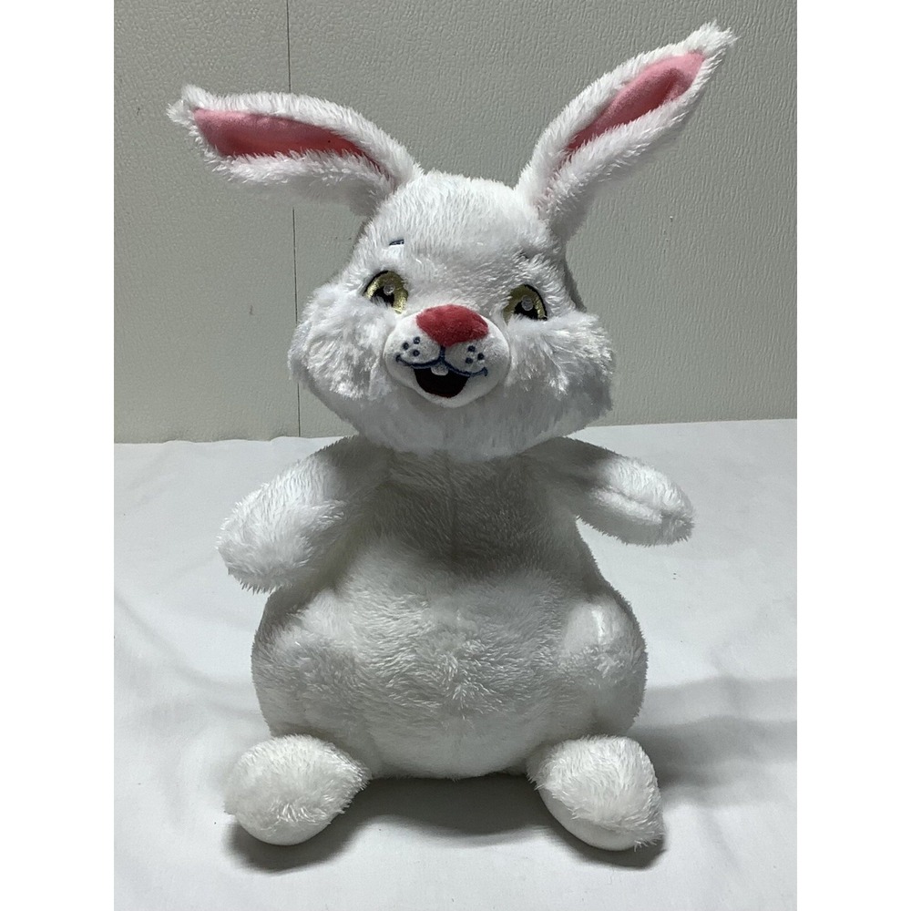 2017 Kohls Cares How To Catch The Easter Bunny 12" White Rabbit Plush Stuffed